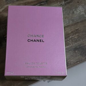 CHANEL Chance Eau de Toilette Pink Box. BOX only.